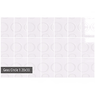Ceramica Etersol 20X30 Geos Circle 1 [1,5M2 Xcaja]