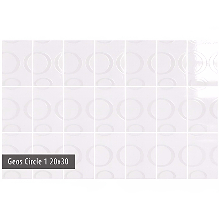 Ceramica Etersol 20X30 Geos Circle 1 [1,5M2 Xcaja] 1