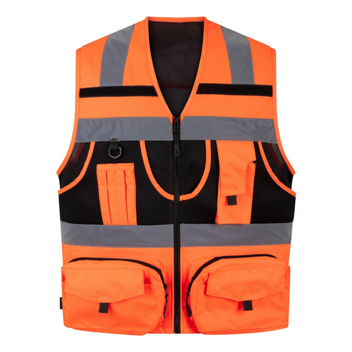 Chaleco Ingeniero Multifuncional Naranjo T/Xl 1