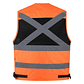 Chaleco Ingeniero Multifuncional Naranjo T/Xl - Miniatura 2