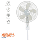 Ventilador Airolite Pedestal 16 Mod. V16P6 Oscilante (10260-104) - Miniatura 2