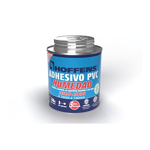 Adhesivo Pvc Humedad 240 Cc Secado Rapido Tapa C/Aplicador