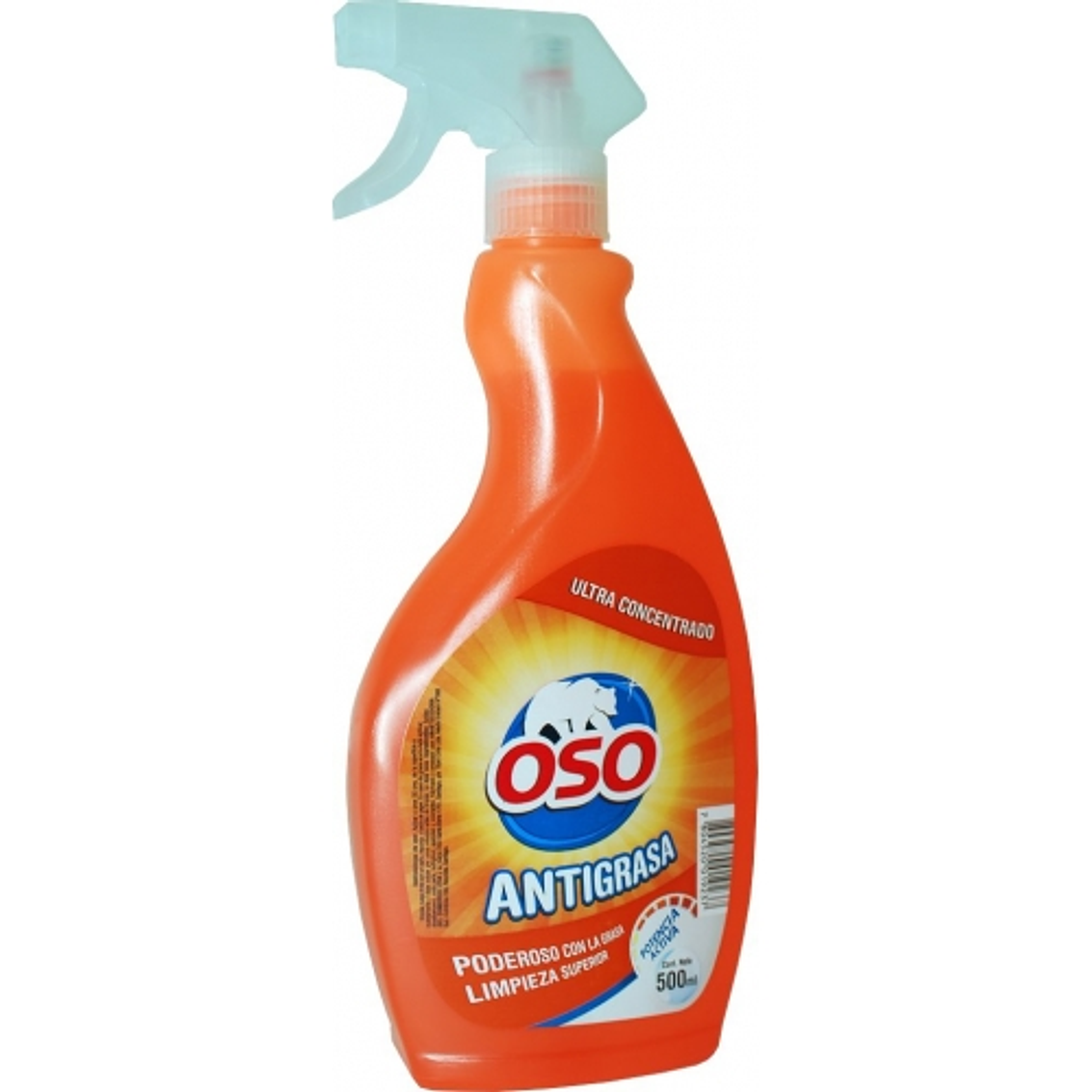 Limpiador Antigrasa Oso 500Ml. C/Gatillo 1