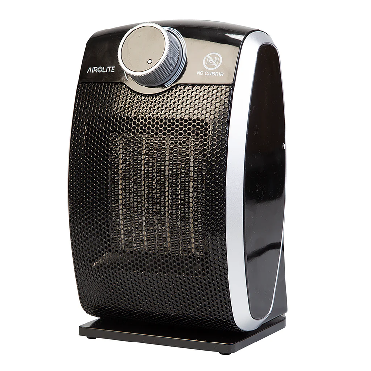 TERMOVENTILADOR CERÁMICO OSCILANTE CURVE BLACK AIROLITE 1