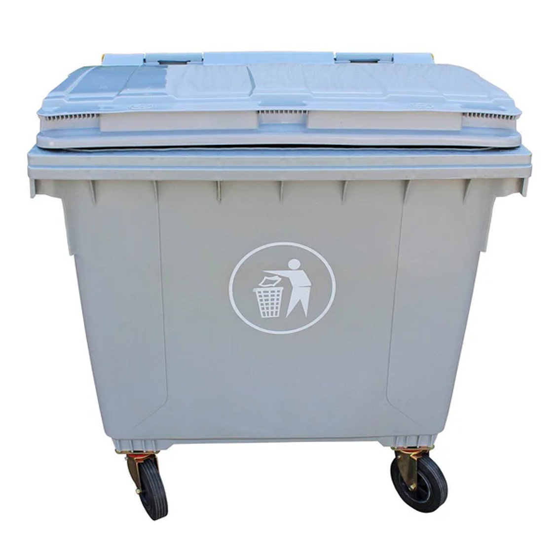 Contenedor de Basura 1100 Lts Gris 1