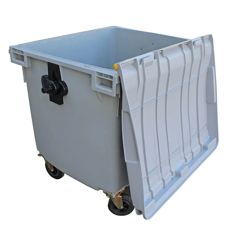 Contenedor de Basura 1100 Lts Gris 3