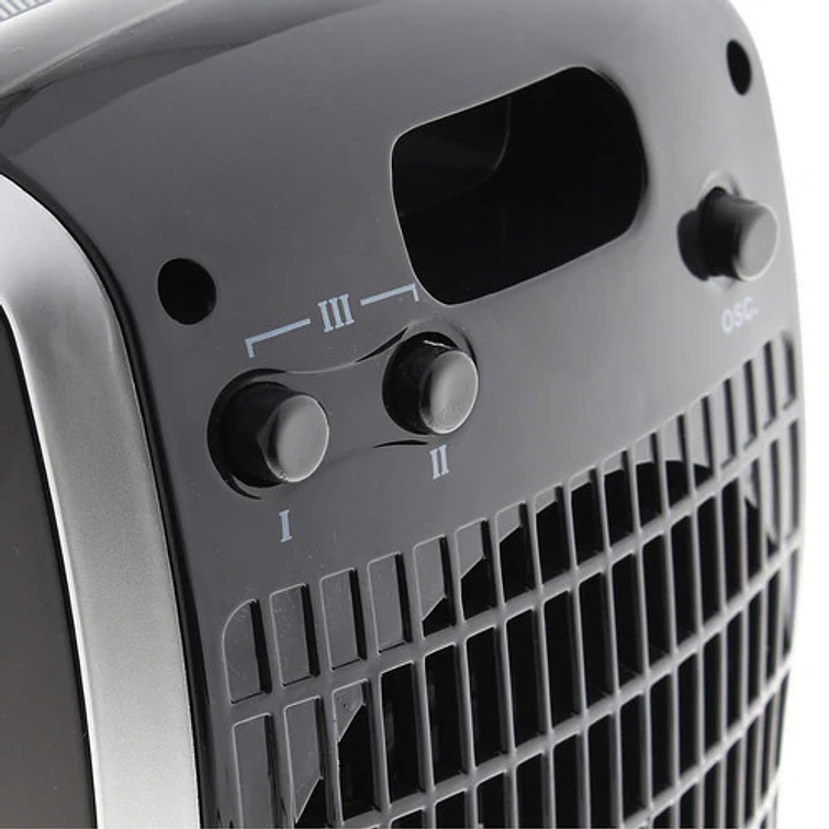 TERMOVENTILADOR CERÁMICO OSCILANTE CURVE BLACK AIROLITE 3