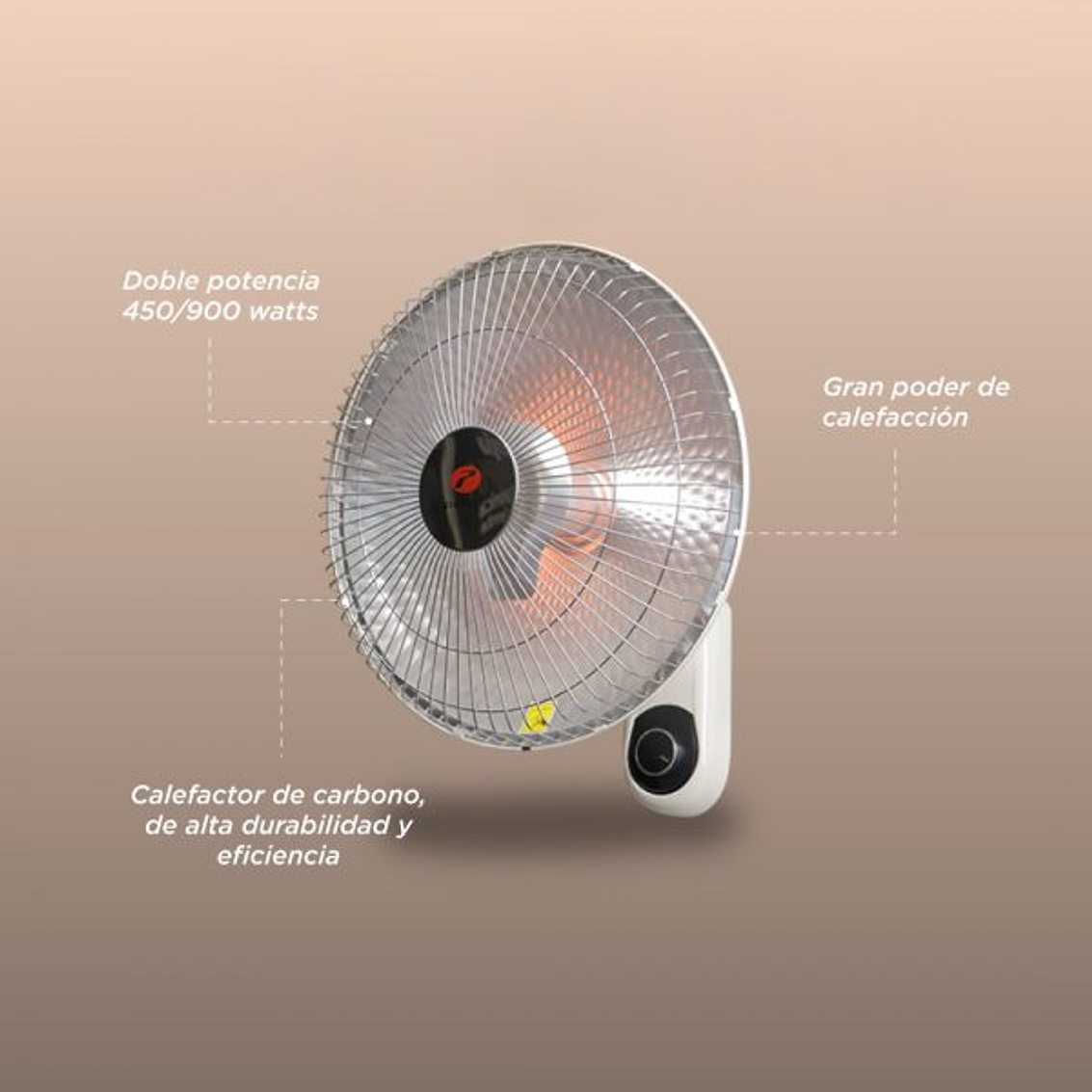 Calefactor radiador modelo Candens 1