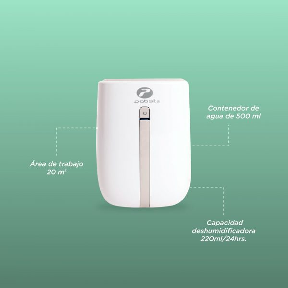 Deshumidificador 22W 1