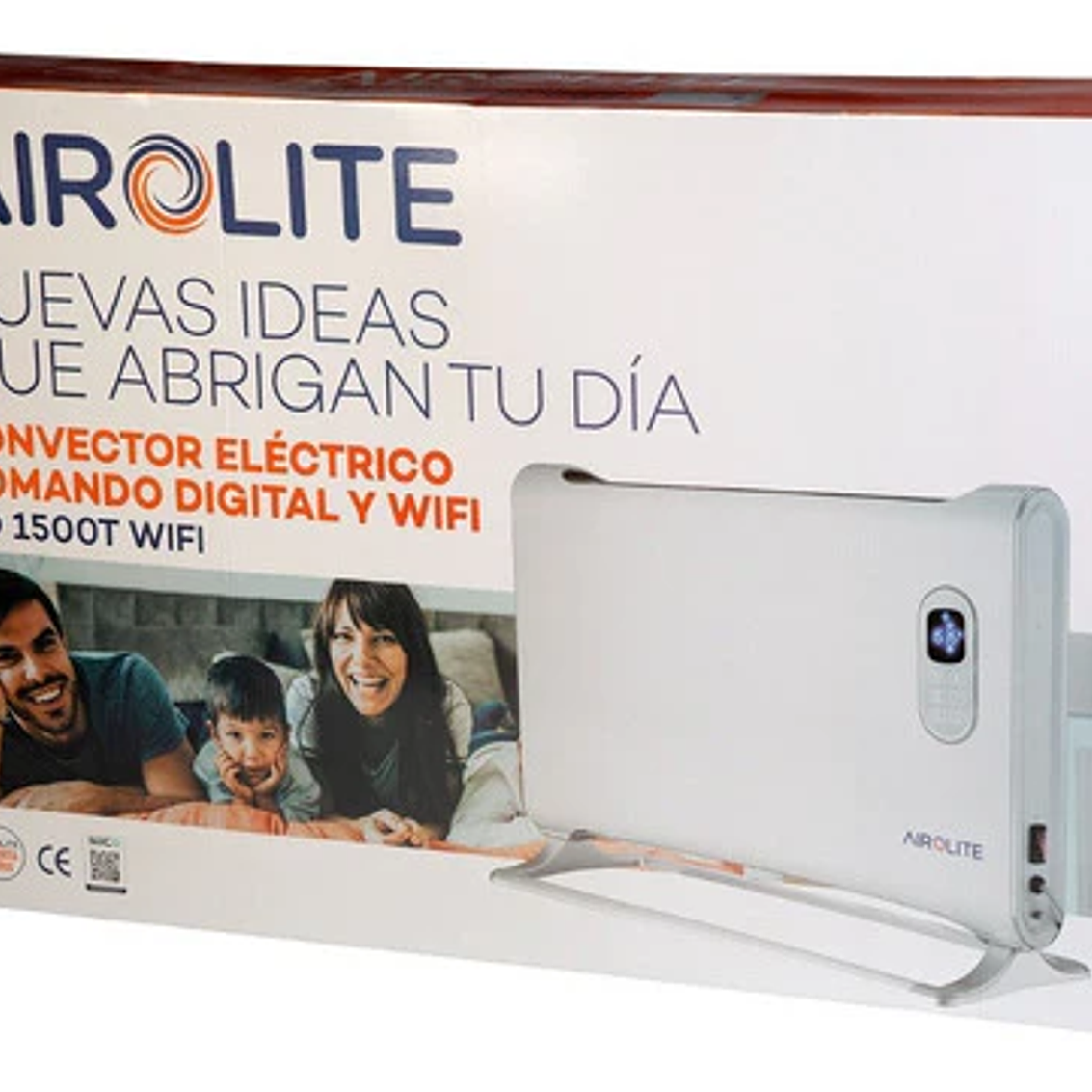 CONVECTOR ELÉCTRICO DIGITAL CO1500T WIFI AIROLITE 6