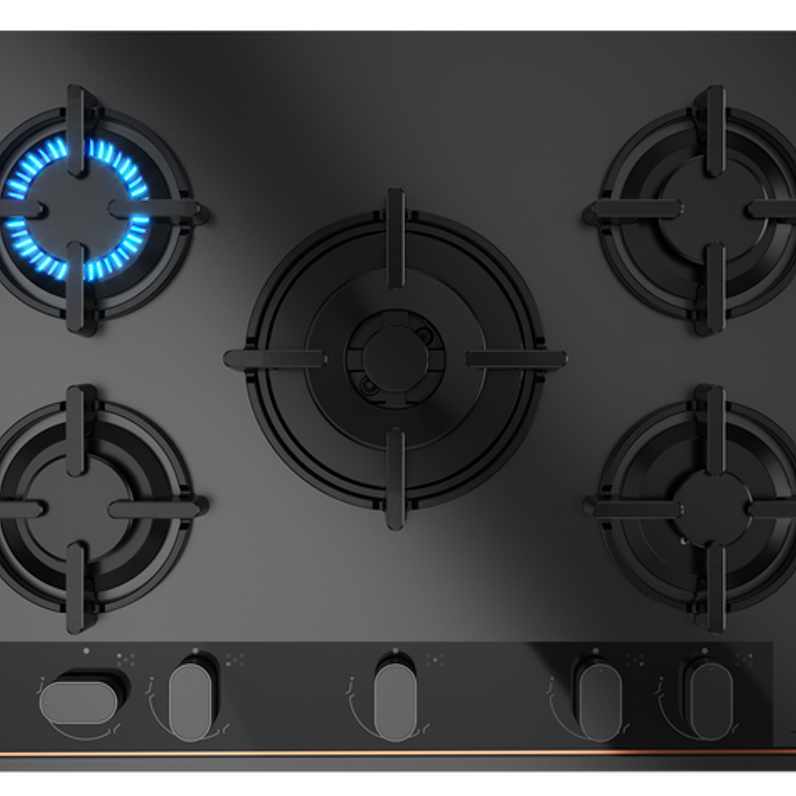 Encimera Cristal Gas Infinity G1 1