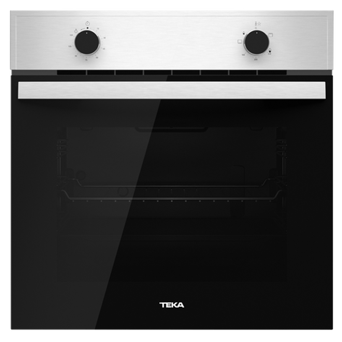 Horno a Gas convencional de 60 cm. en acero inoxidable antihuella 1