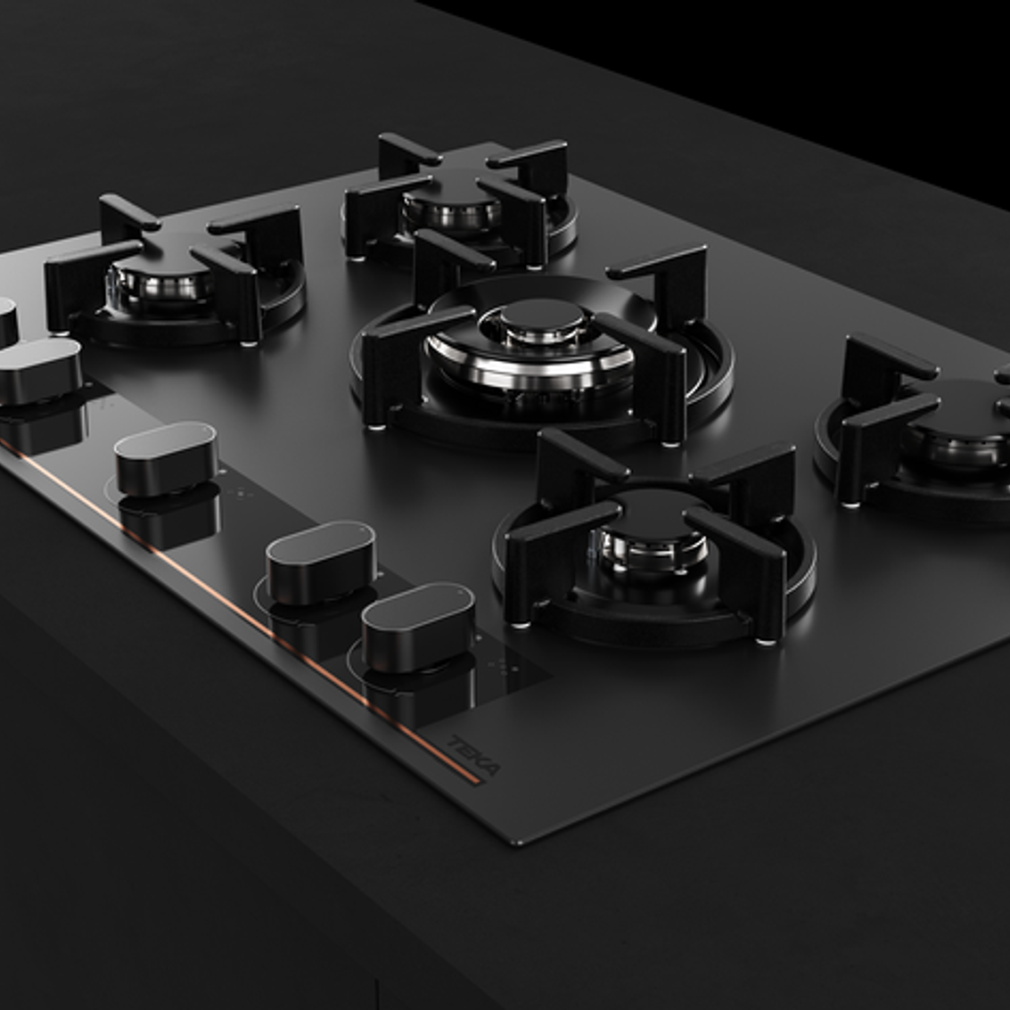 Encimera Cristal Gas Infinity G1 2