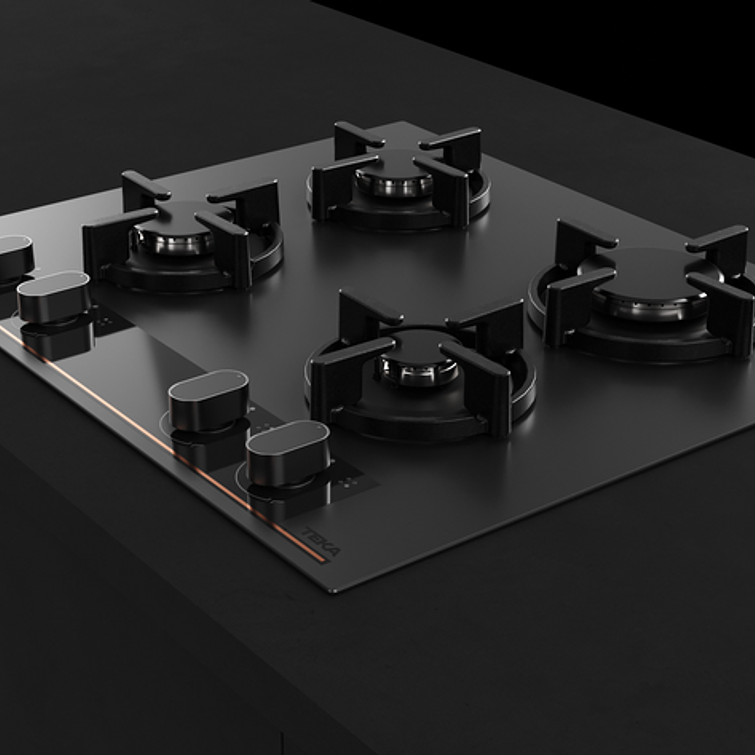 Encimera Cristal Gas Infinity G1 2