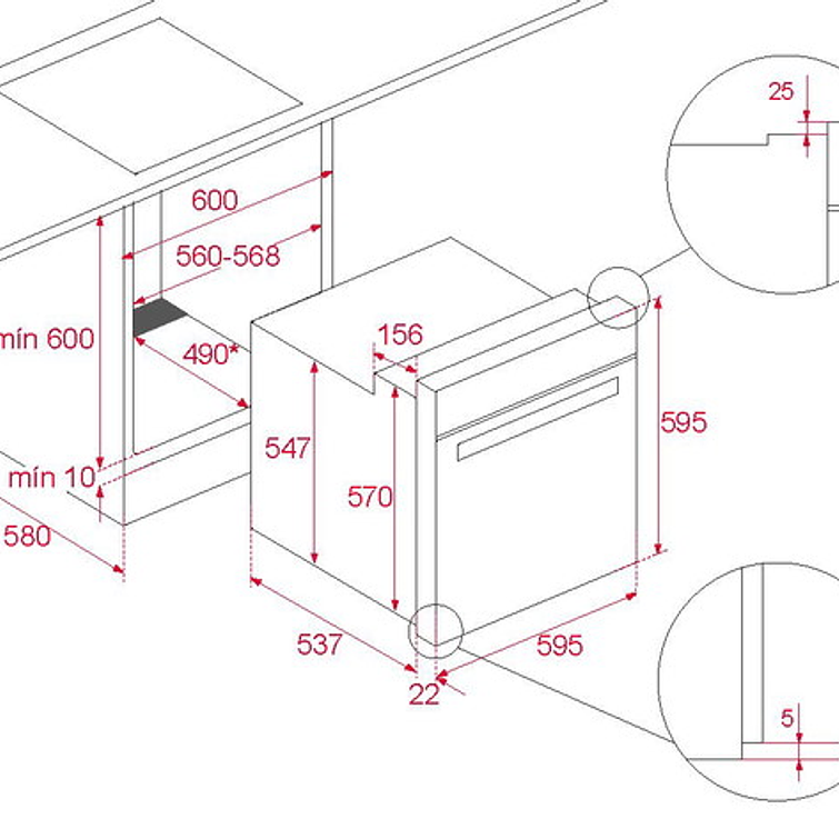 Horno Maestro Pizza Infinity G1 8