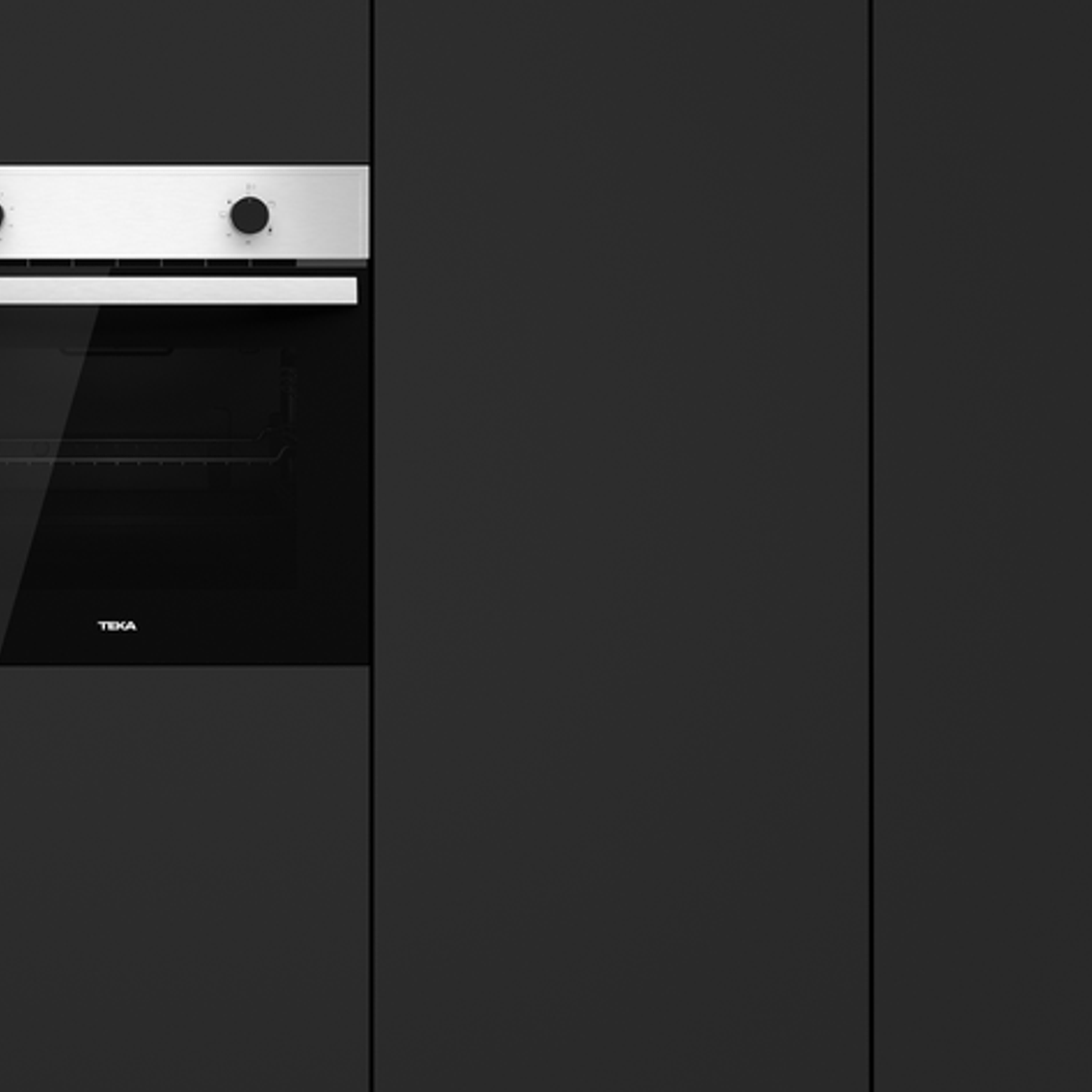 Horno a Gas convencional de 60 cm. en acero inoxidable antihuella 7