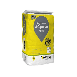 Weber Solcrom Ac En Polvo Gris Saco 24,5 Kg