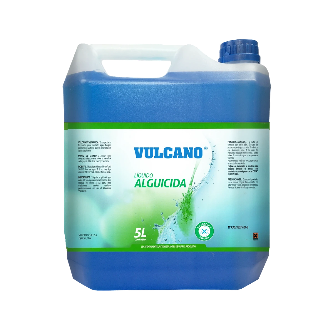 Alguicida Clarificante Liquido 5 Lts. 1