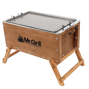 Caja China Mediana Mixta Con Parrilla 70X40X50 Mr. Grill