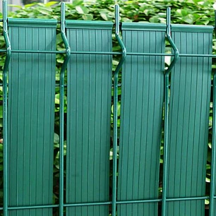 Cinta Privacidad Color Verde Incluye 100 Clips De Fijación