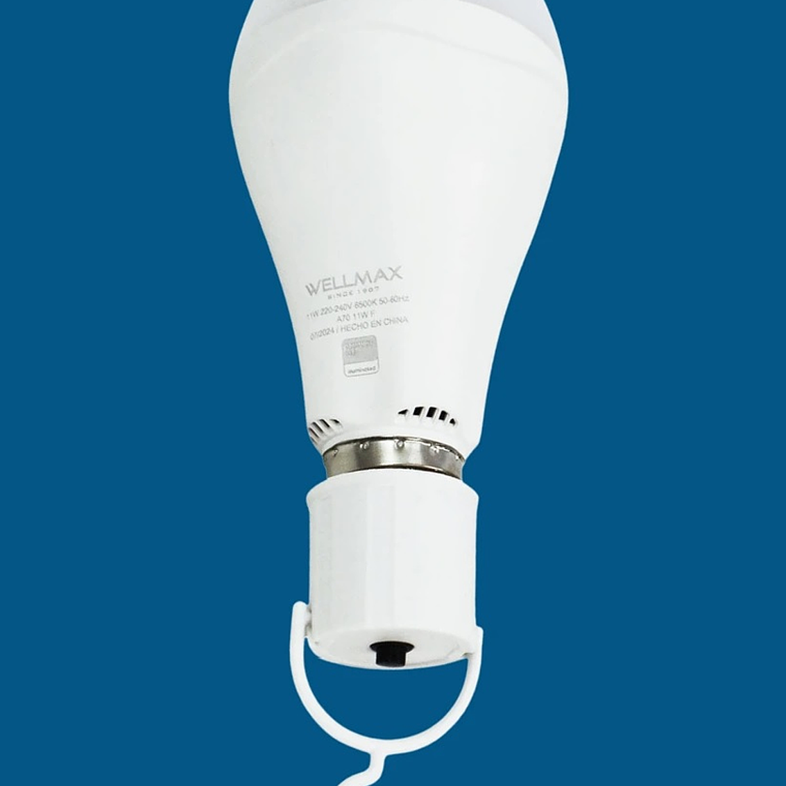 Ampolleta De Emergencia 9W Luz Fria 4