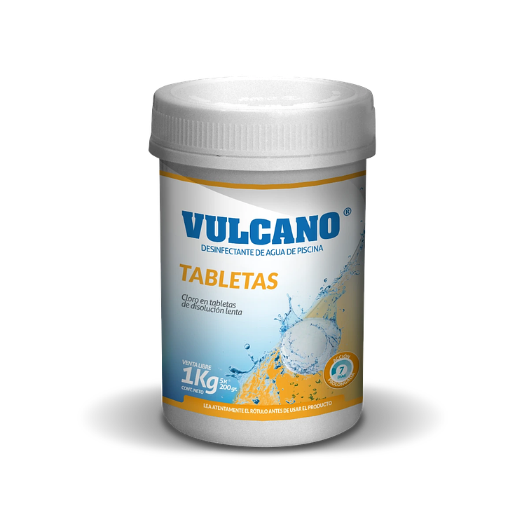 Cloro Tableta  90% 1 Kg. 1