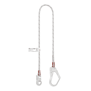 Cabo De Vida 2 Mosquetones Simple G/Escalada 1.8Mt