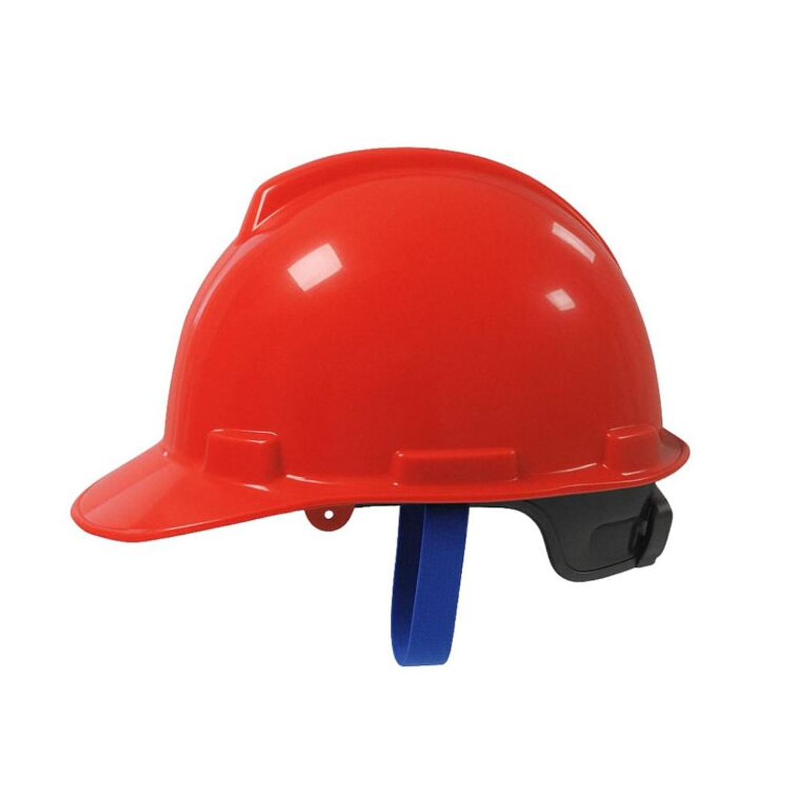 Casco Seg. Rojo Ajuste Roller Arnes Tela 3
