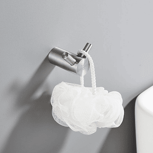 Percha Baño Doble Brushed