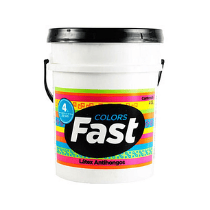 Latex Fast Antihongo Blanco Tineta 4 Gl