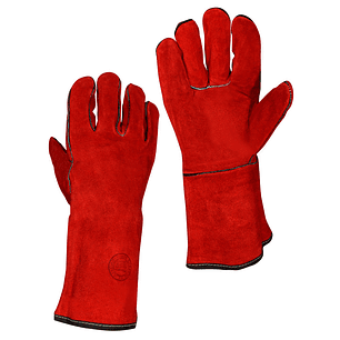 Guante Soldador Rojo