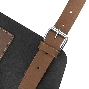 Pechera Cuero Asador Master Black Grilltech