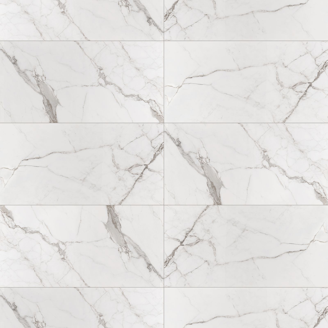 Porcelanato Klipen 60X120 Statuario Plus Pulido 1,44 Mt2 X Caja Aprox. 1