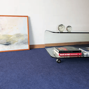 Cubrepiso C/Goma Funny 4Mt Ancho- Azul