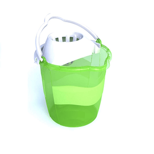 Balde 13 Lts C/N Porta Mopa Y Manilla 18130 Canales