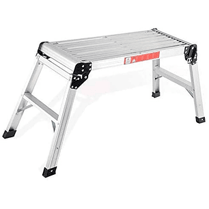 Escalera Plataforma Aluminio 76X50 Cm