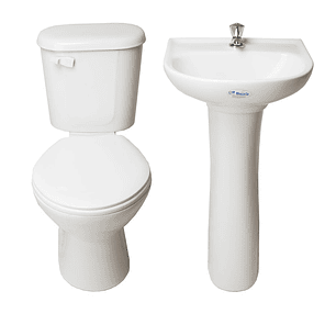 Sala De Baño 4P Celtic 30 Cm. Blanco