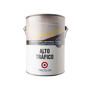 Pintura Tric. Alto Trafico Al Agua Amarilla Gl.