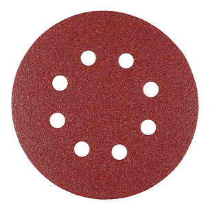 Display Discos De Lija 5 Pzs Grano # 80