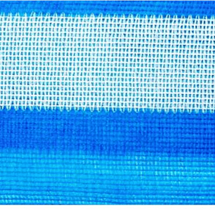 Malla Rachel Franj. 80% Azul/Blanco  2.10 X 10Mts