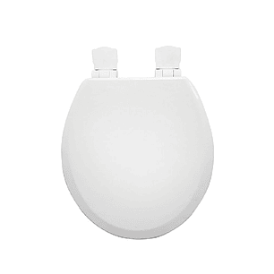 Asiento Wc Madera Redondo Soft Close Alta Dens