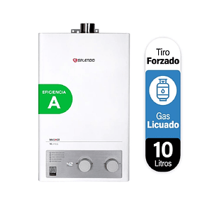 Calefont Splendid 10 Lt. Tiro Forzado Master Sin /Kit