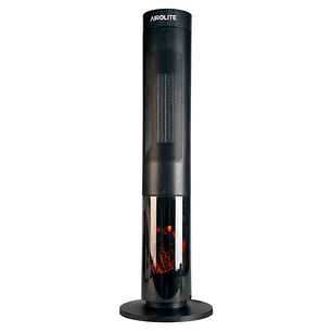 Chimenea Electrica Oscilante De 2000W Con Control Remoto