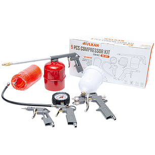 Kit De Accesorios Para Compresor 5 Piezas