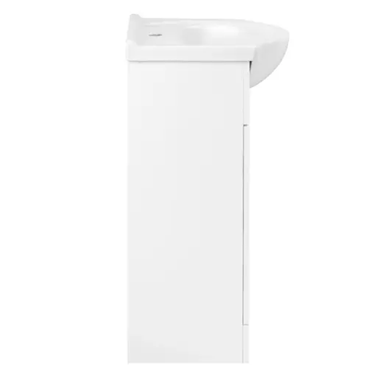 Kit Mueble Marie 50 Blanco + Cubierta Blanche 80X50 3