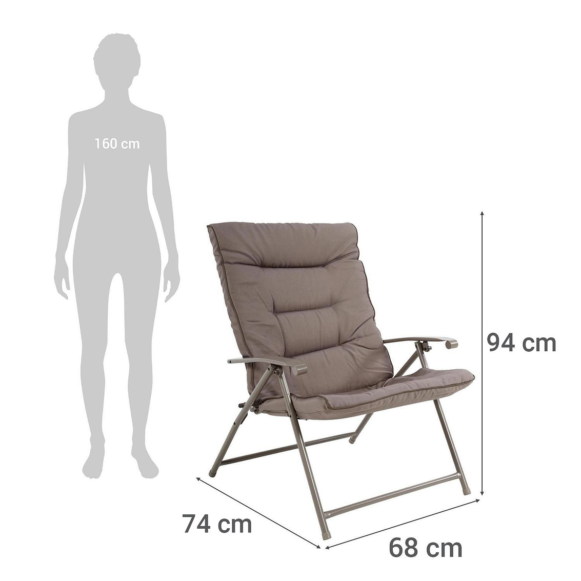 Juego De Terraza Sao Paulo 4P + Mesa Centro Redondo 10