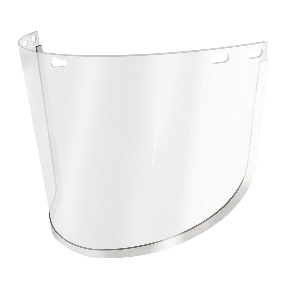 Visor Policarbonato 8X16 Transparente Ribete De Aluminio (02-04-005) (201800280048) 1