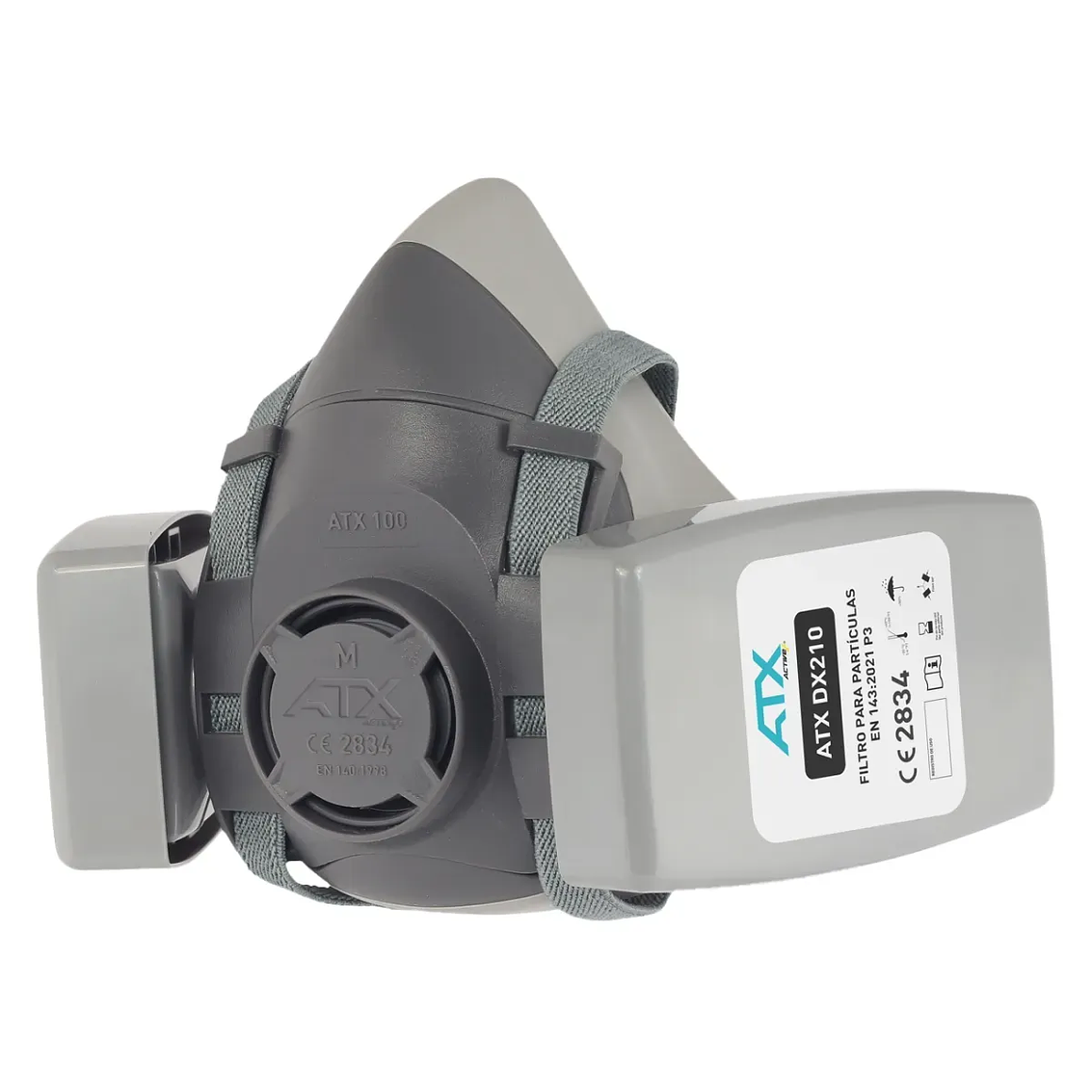 Respirador Activex Tpr Atx100 Talla L 5