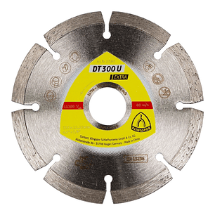 Disco Diamantado Segm. 4,5  Dt300 U 115X22,23 X (325345) Klingspor