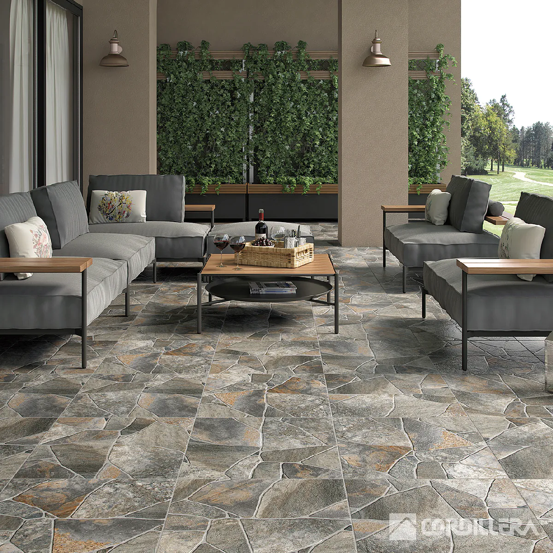 Ceramica Cord 61X61 Maroma Gris [2,58 M2 X Cj] 2